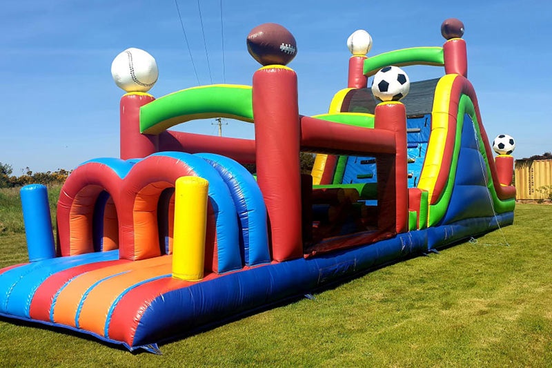 OC119 50ft Sports Inflatable Obstacle Course