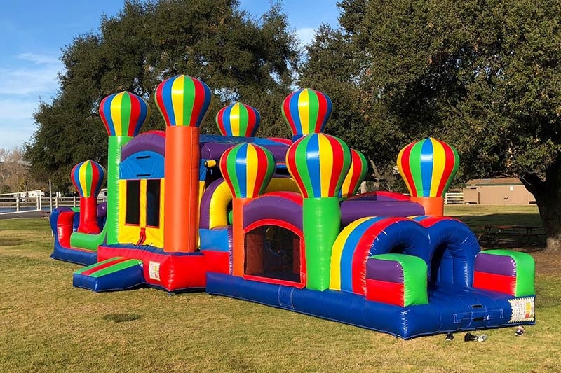 OC120 54ft Adventure Challenge Inflatable Obstacle Course Jumper