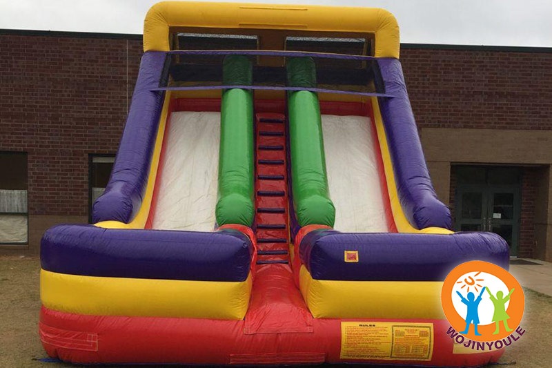 DS079 18ft Dual Lane Inflatable Dry Slide