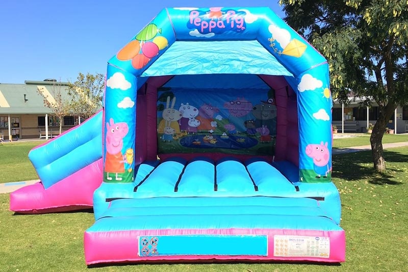 WB249 Peppa Pig Bounce Slide Combo Inflatable Castle