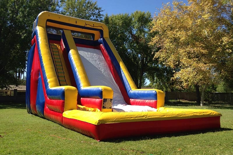 WS116 25ft Rainbow Inflatable Water Slide