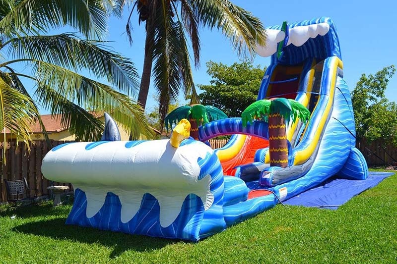 WS120 24ft Wild Waves Inflatable Water Slide