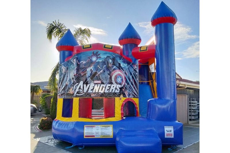 WB285 Avengers 4in1 Combo Jumping Castle