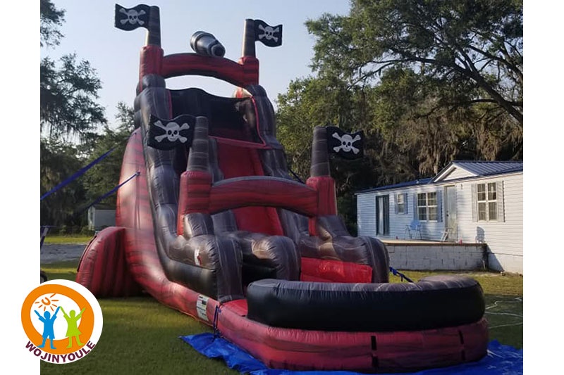 WS144 22ft Pirate Inflatable Water Slide