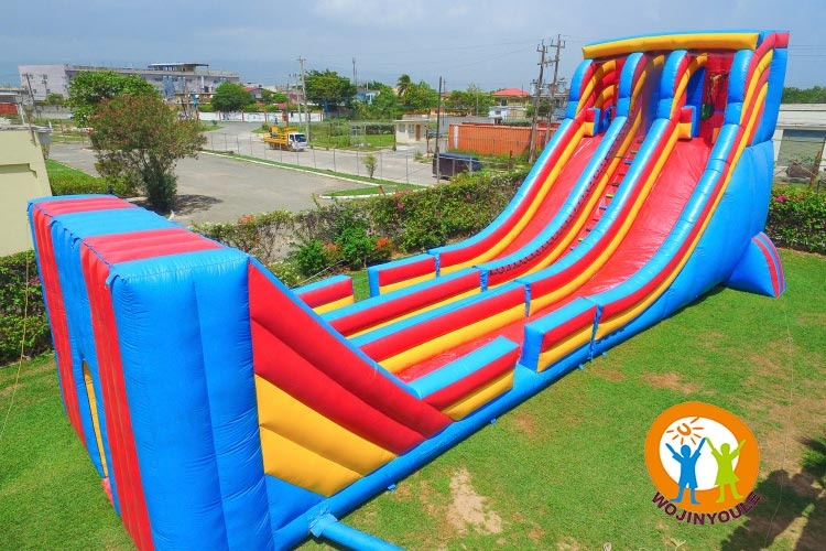 OC131 2021 Rainbow Giant Zip Line Outdoor Inflatable Sport Games for Adults