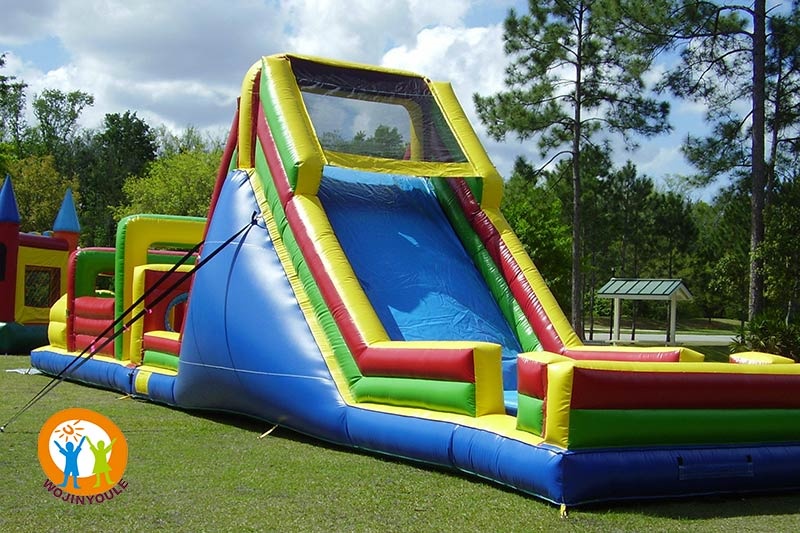 OC054 50ft Long 2-part Inflatable Obstacle Course