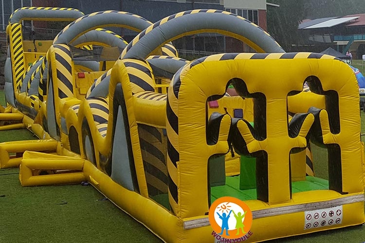 OC057 Atomic Rush 50ft Obstacle Course Inflatable Games