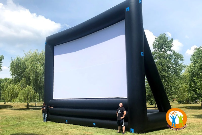 SG142 Customized Inflatable Projector Screen Outdoor Movie Screen