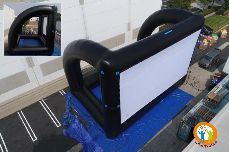 SG144 Customized Inflatable Projector Screen Outdoor Movie Screen