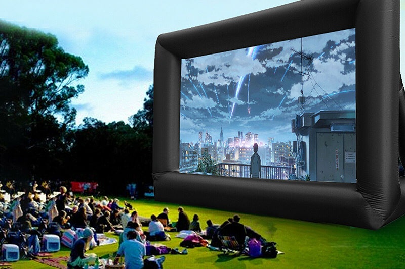 Customized Inflatable Projector Screen Outdoor Movie Screen