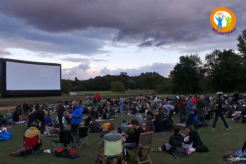 Giant Outdoor Inflatable Projector Movie Screen