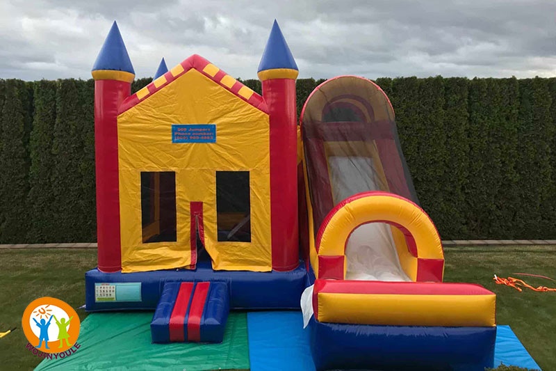 WB293 Inflatable Combo Bouncer Slide Jumping Slide