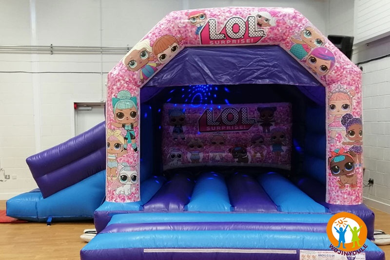 WB302 LOL Suprise Girl Bounce & Slide Inflatable Castle