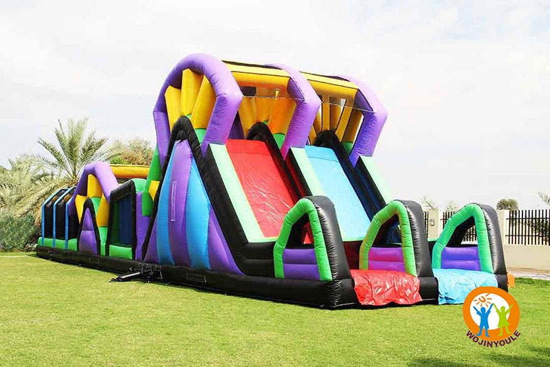 OC128 Warrior Challenge 65ft Inflatable Obstacle Course