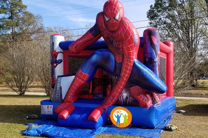 WB304 Spider Man Inflatable Bounce House