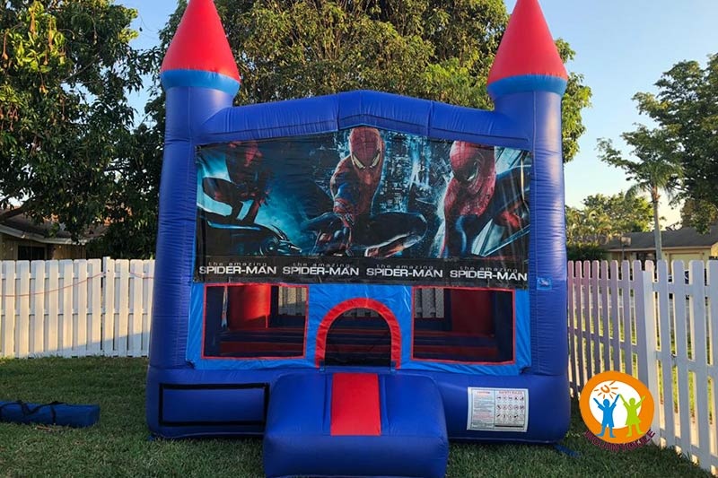 WB310 Spiderman Jumper Inflatable Bounce House