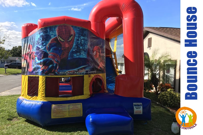 WB306 Spider Man Inflatable Combo Jumping Castle