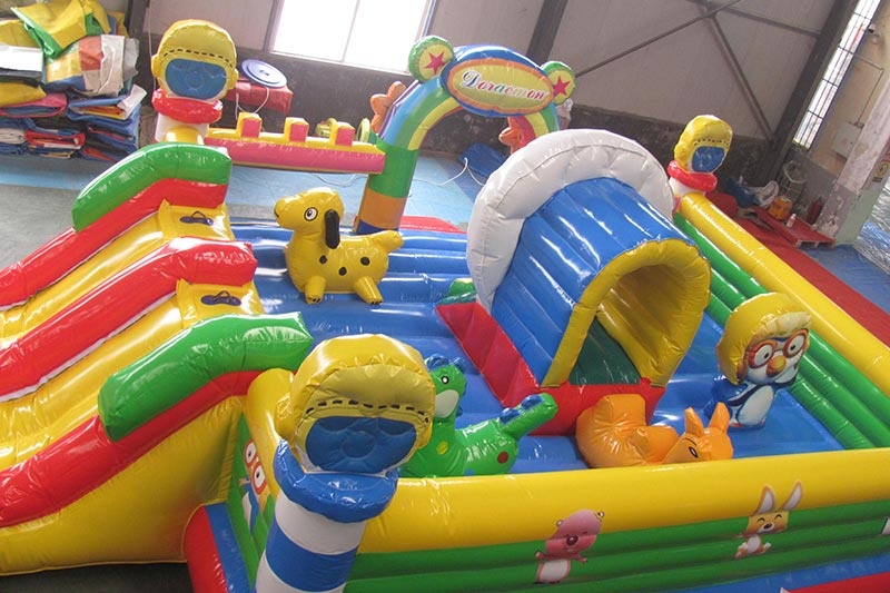 WJ005 Doraemon Park Fun City Inflatable Bouncy Castle