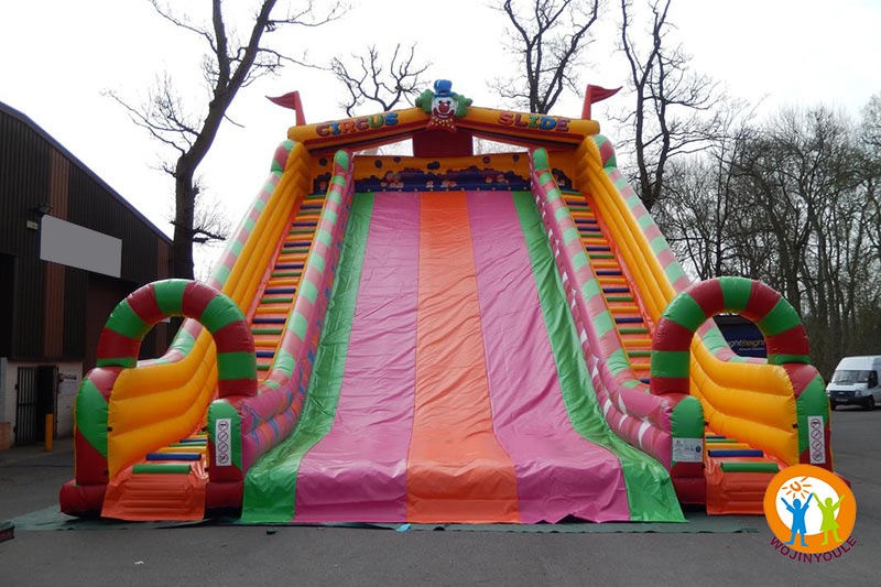DS132 36ft Toboggan Circus Slide Giant Inflatable Dry Slide