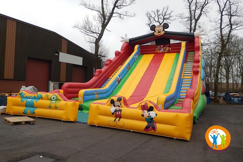 DS122 33ft Mickey Mouse Giant Inflatable Dry Slide