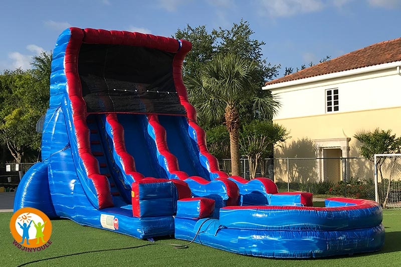 WS218 20ft Tsunami Dual Lane Inflatable Water Slide