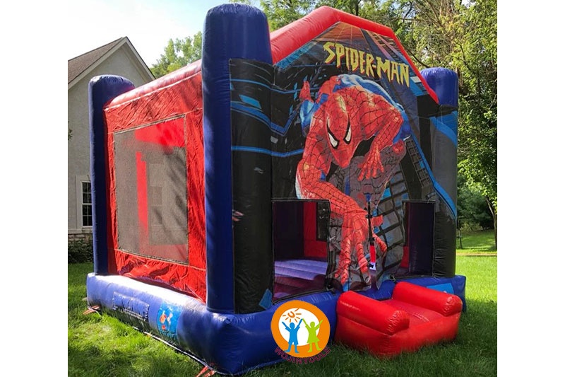WB340 Siperman theme bounce house jumping castle