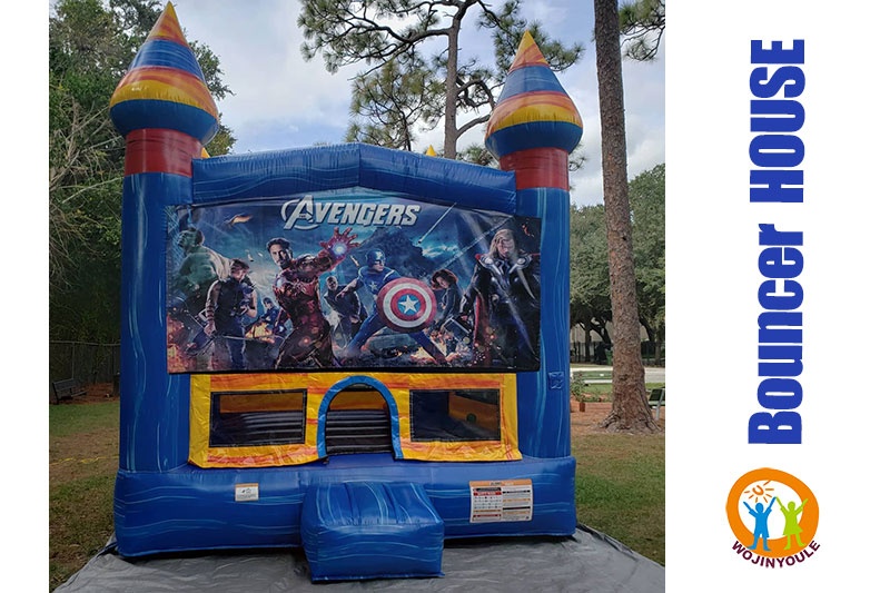 WB346 Avengers Inflatable Castle Bounce House