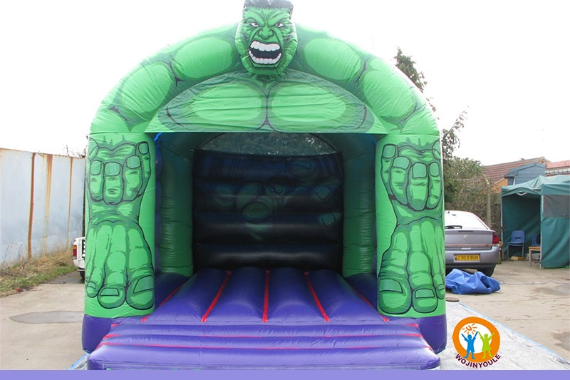 WB349 The Hulk Bounce House Inflatable Bouncy Castle