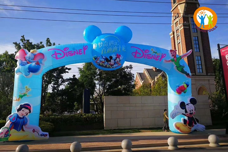 AD008 Disney Inflatable Advertising Arch Oxford Factory Wholsales