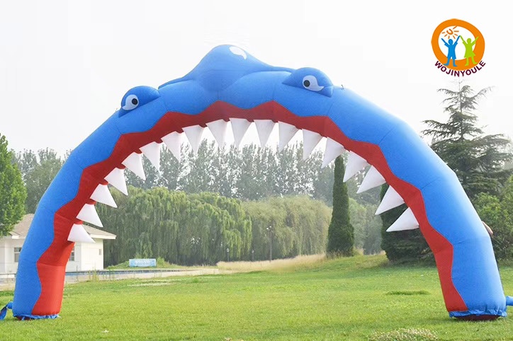AD011 Shark Inflatable Advertising Arch Oxford Factory Wholsales