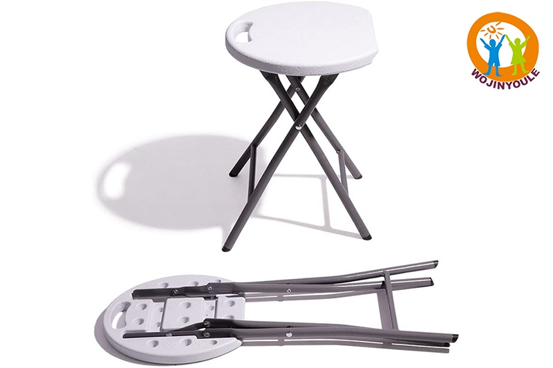 Off-White Gray Outdoor Party Folding Stool for events