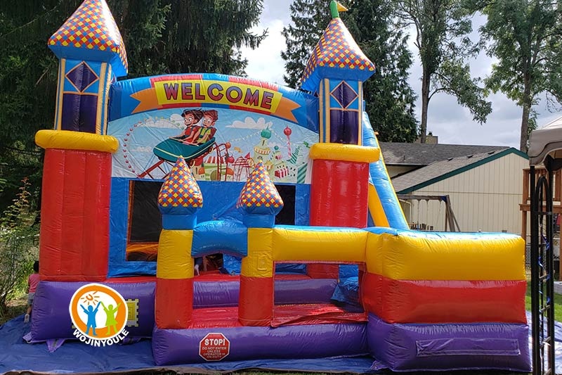 WB365 Big Module Carnival Inflatable Bouncy Castle Dry Combo