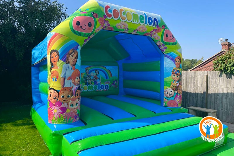 WB366 Coco Melon Themed Inflatable Bounce House Jumping Castle