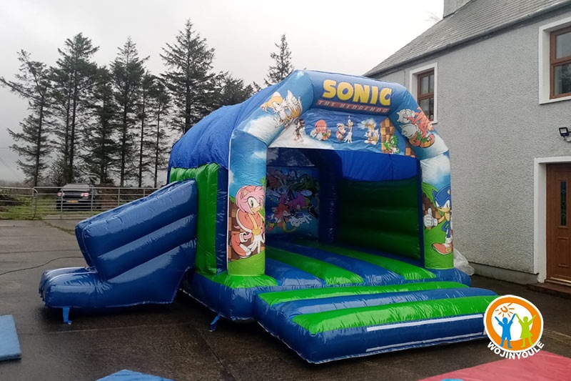 WB368 Sonic Bounce House Inflatable Castle with Slide