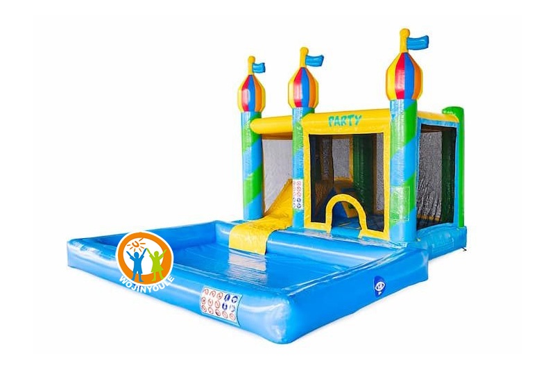 MC416 Party Inflatable Bouncer Water Slide w/ pool