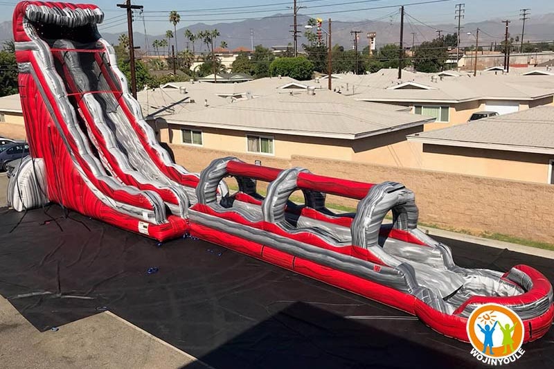 WS235 30FT Tall Punisher Inflatable Water Slide Slip