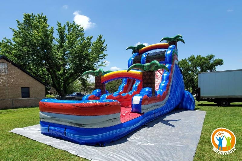 WS237 20ft Baja Splash Inflatable Water Slide