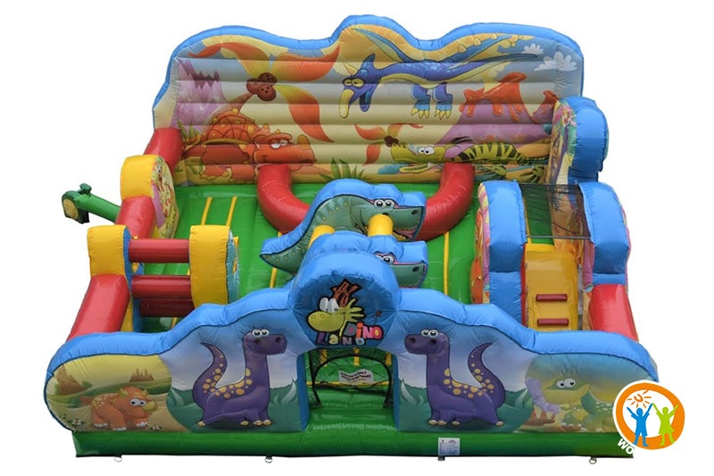 WB420 Dino Toddler Playground Park Fun City Inflatable Castle