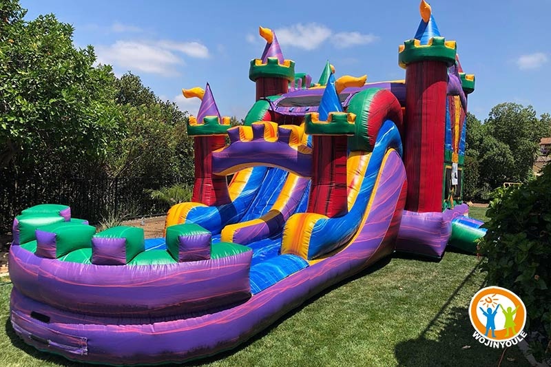WB441 Dual Slide Wet/Dry Inflatable Combo Bounce House