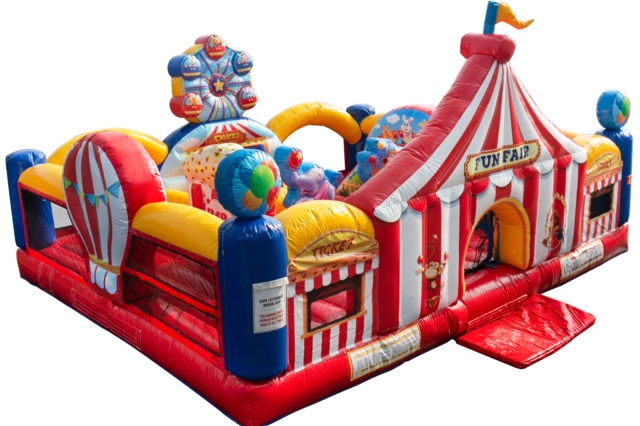 WB092 Circus Carnival Toddler Playground Inflatable Castle