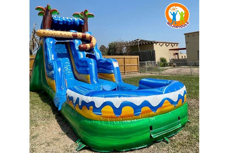 WS242 17ft Jaguar Falls Inflatable Water Slide