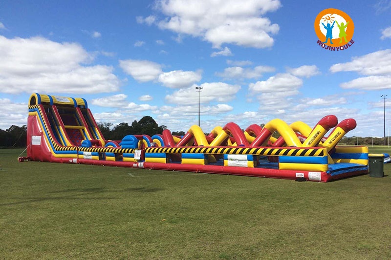 OC210 27m Long Inflatable Obstacle Course Race