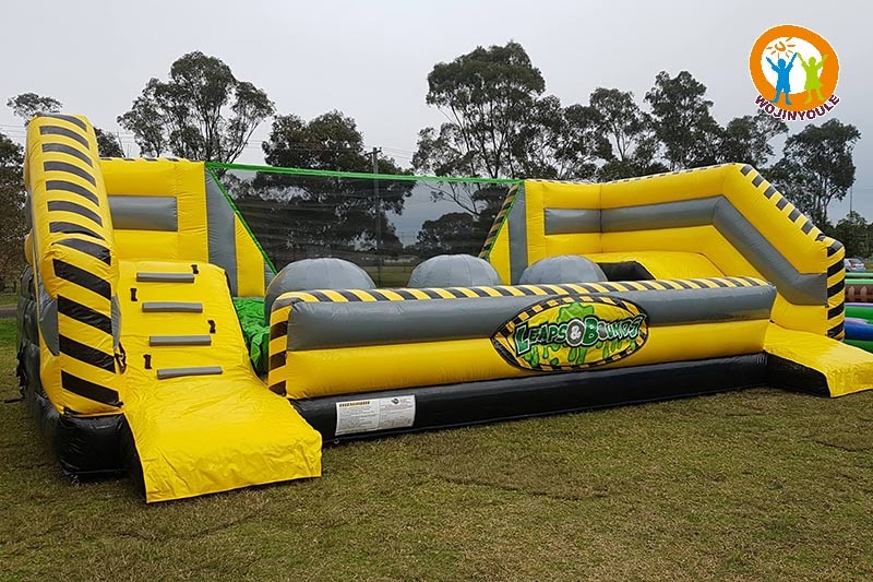 OC181 Toxic Wipeout Challenge Inflatable obstacle course