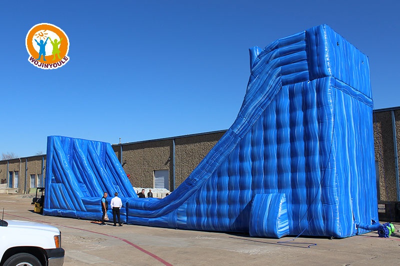 OC166 Commercial Mobile Inflatable Zip Line Slide Slip Sport Games