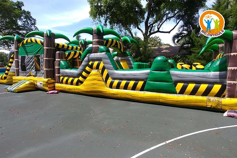 OC160 Toxic Revenge Inflatable Obstacle Course Game