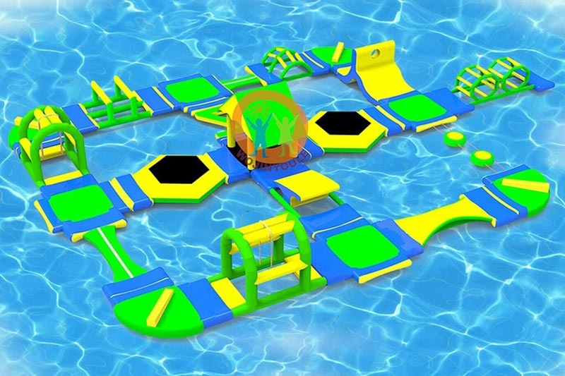 AP001 Inflatable Aqua Park Floating Water Park For Lake Sea