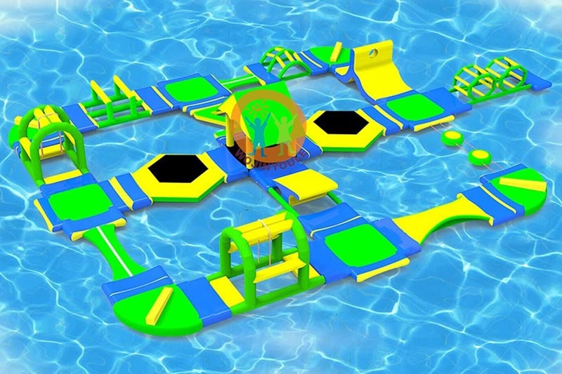 AP001 Inflatable Aqua Park Floating Water Park For Lake Sea