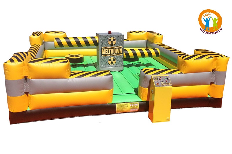 SG150 Outdoor Toxic Meltdown Inflatable Mechanical Game - 4 Players