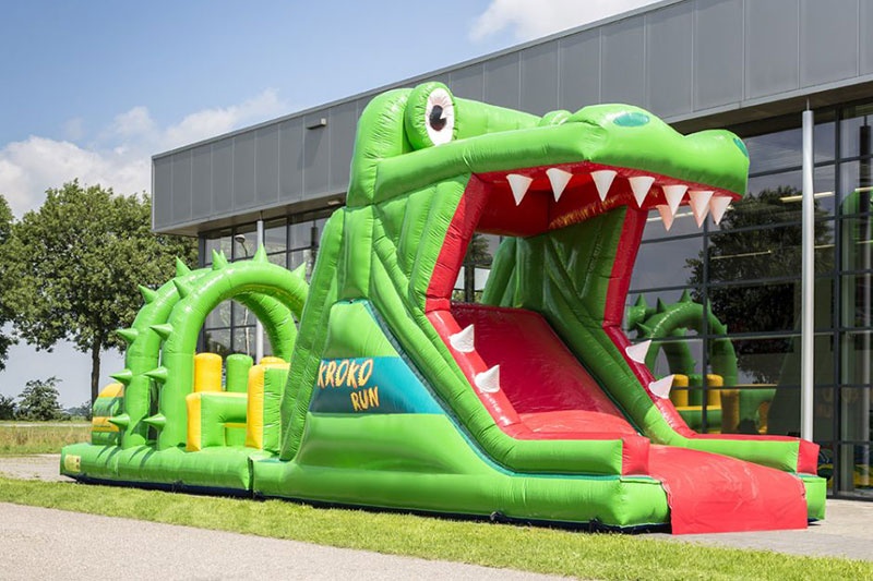 OC011 Crocodile 13.5m Inflatable Obstacle Courses