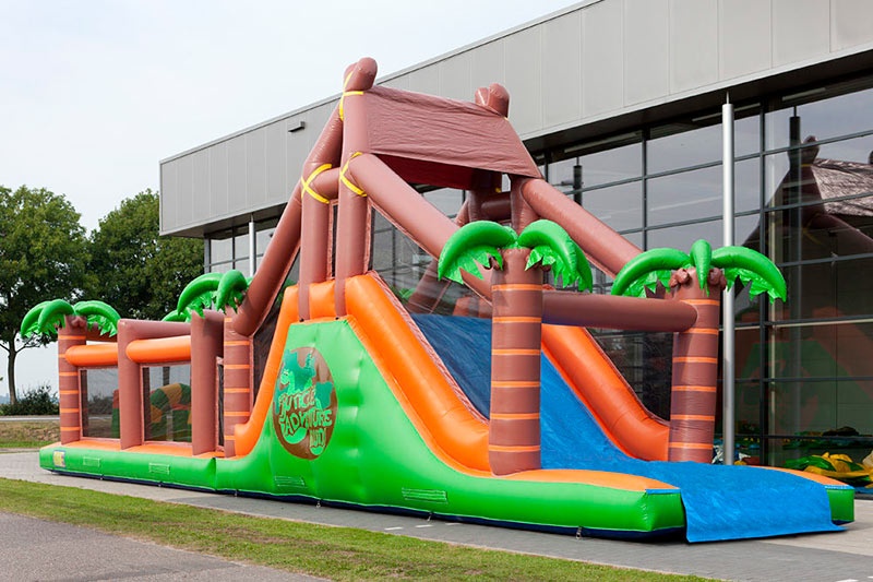 OC018 Jungle 17m Inflatable Obstacle Courses
